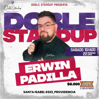 Erwin Padilla. Doble Standup